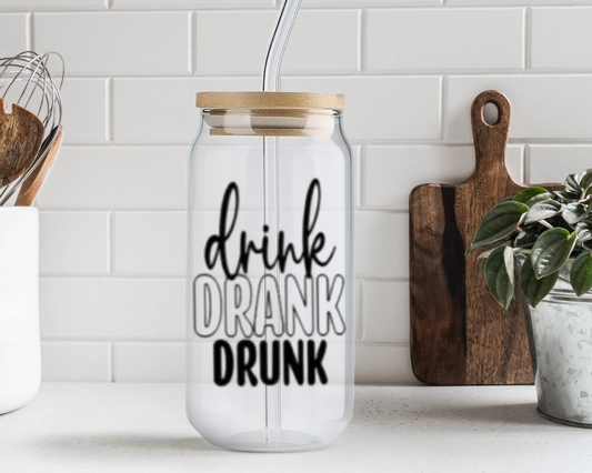 Drink Drank Drunk Tumbler