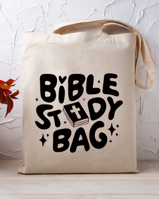 Bible Study Tote Bag