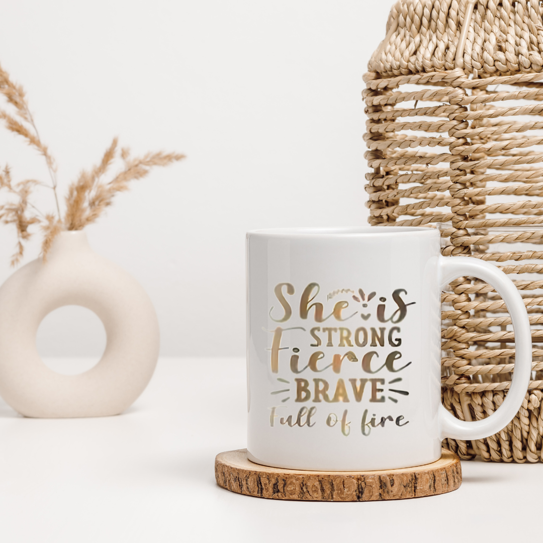 She is Strong Mug