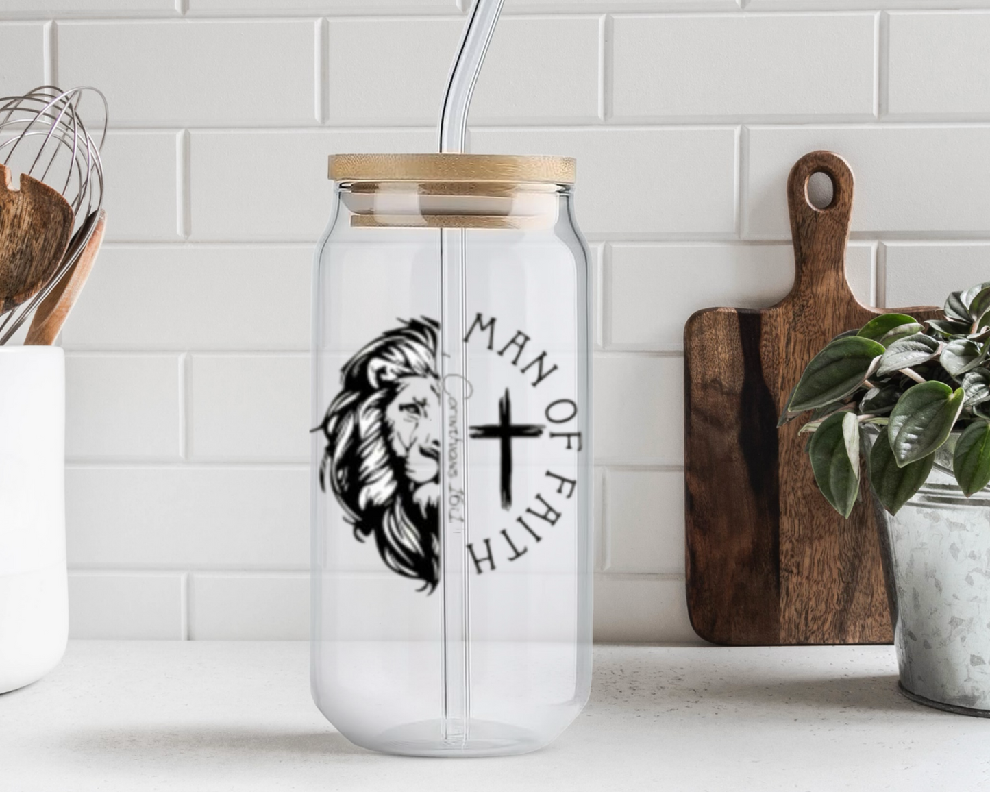 Man of Faith Tumbler