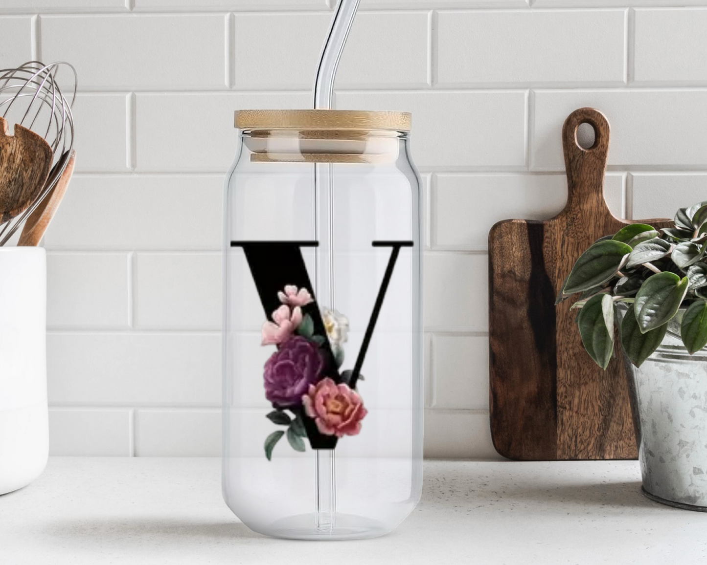 Letter V Tumbler