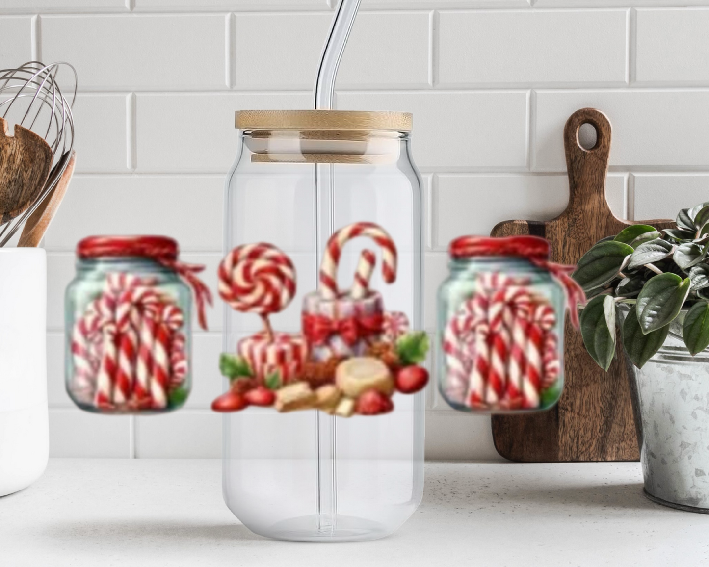 Candy Cane Tumbler