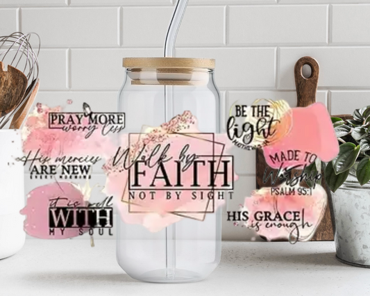 Walking by Faith Tumbler