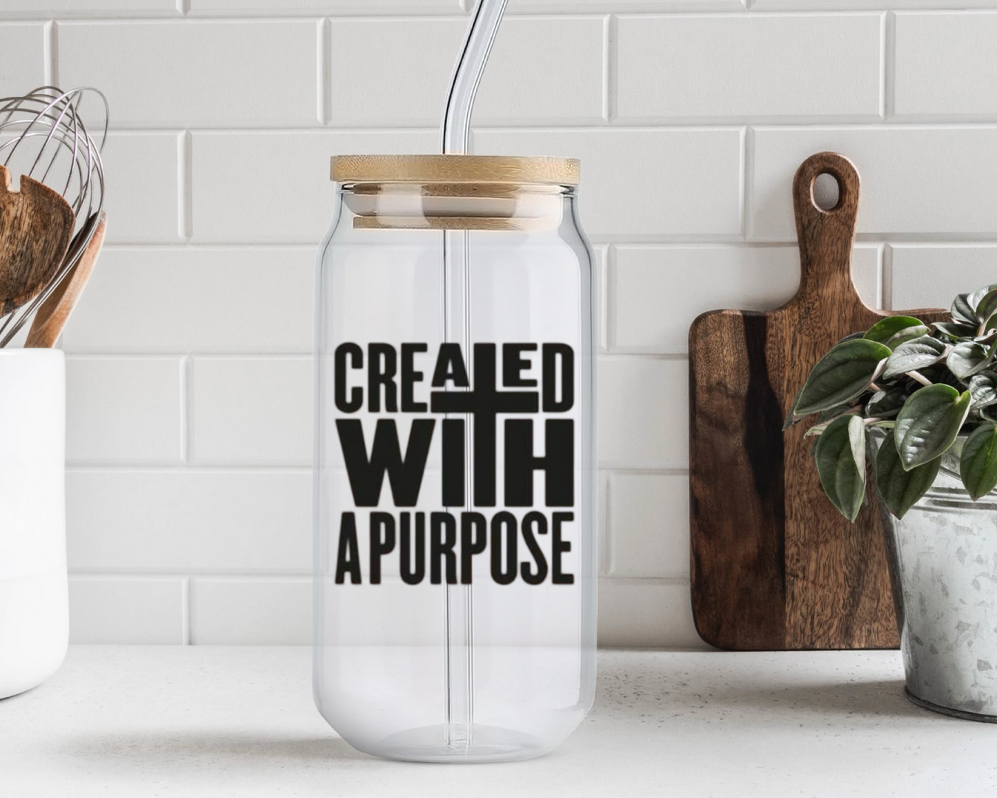 Created With A Purpose Tumbler