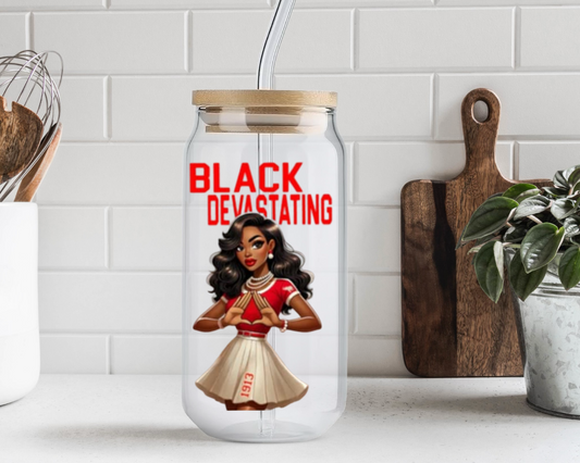 Black & Devastating Tumbler