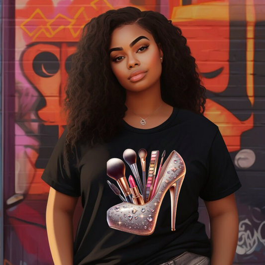 Makeup Shoe T-Shirt