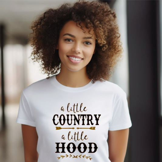 A Little Country & Little Hood T-Shirt