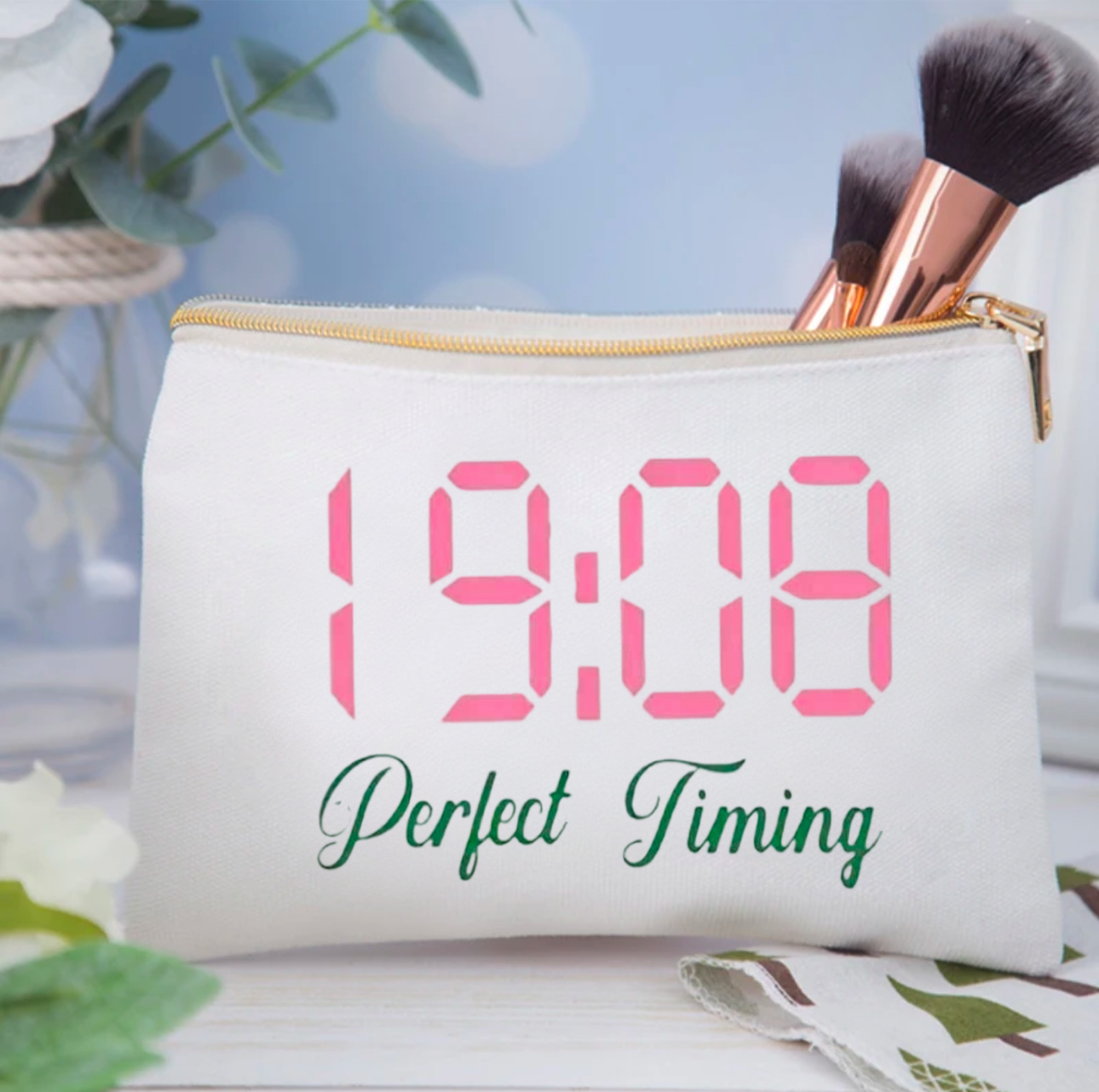 Perfect Timing Cosmetic Bag