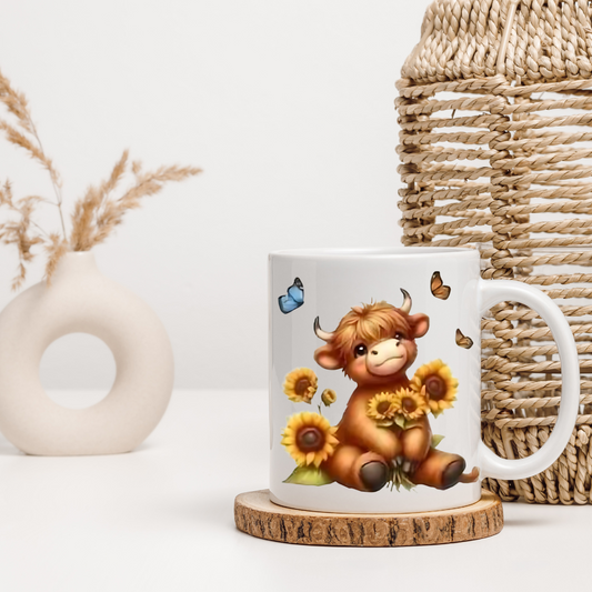 Cow Sitting Mug